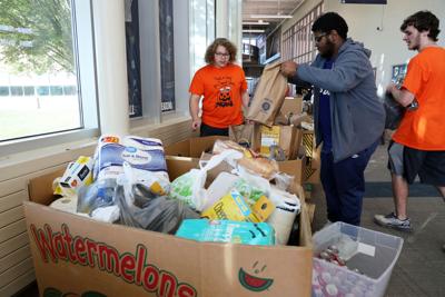 Trick or Treat for cans