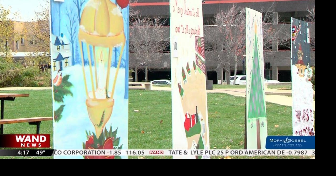 Christmas Card Lane is up for the holidays Videos