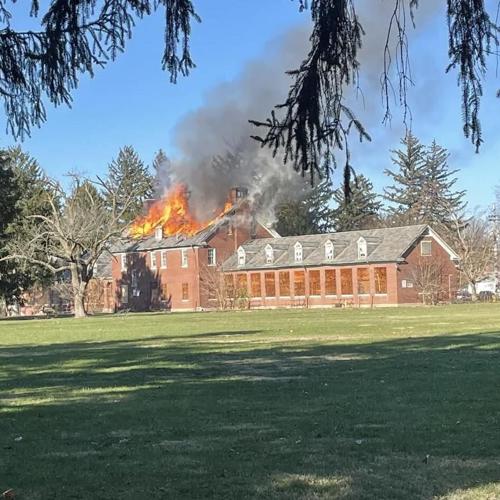 Fire at the JDC Grounds in Jacksonville on December 8