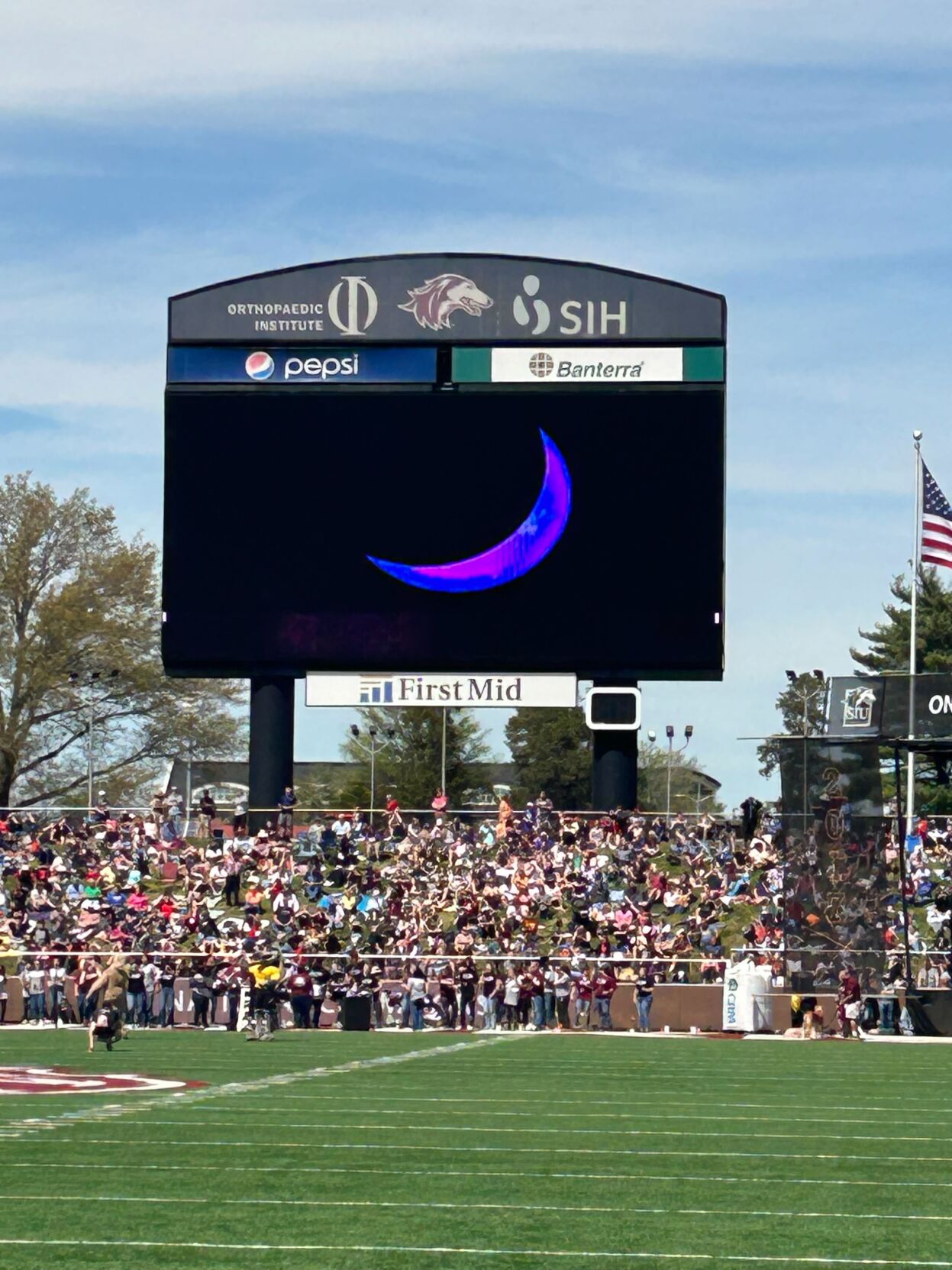 WAND Total Solar Eclipse from SIU Carbondale