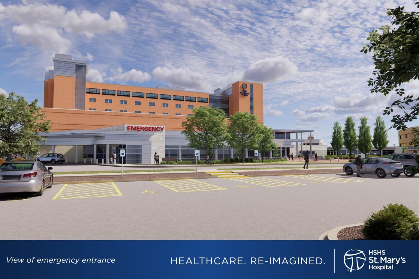 HSHS St. Mary’s Hospital Renderings