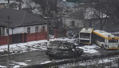 Russia in Mariupol, Ukraine