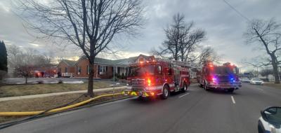 6th St. and Spruce St. fire in Springfield