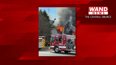 Fire on 9th St. in Springfield