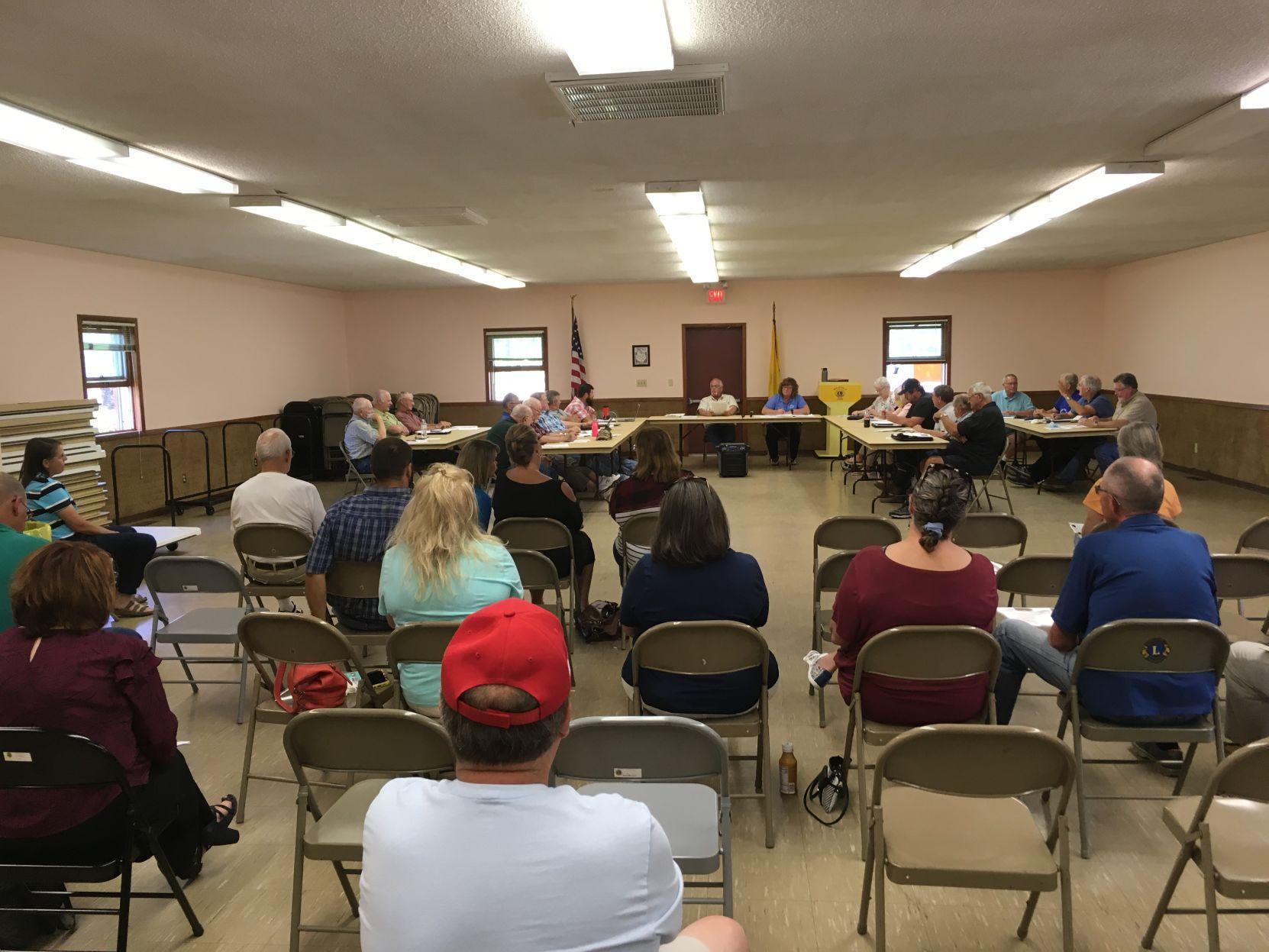 Shelby County Board meeting