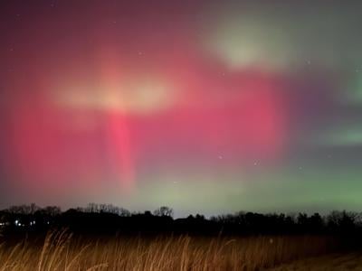 Northern Lights across central IL 2025