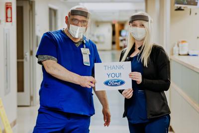 HSHS St. John's face shields