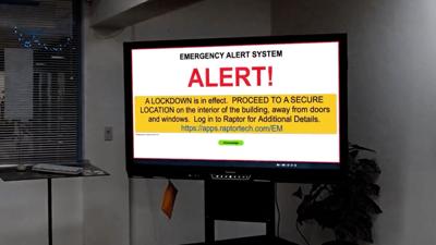 School panic alert system