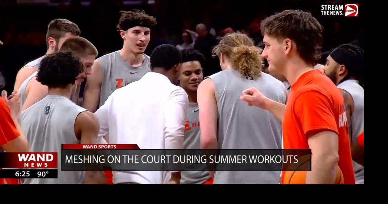 Illinois men using summer workouts to build chemistry with new and returning players