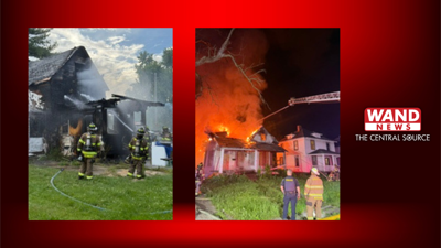Danville abandon house fire