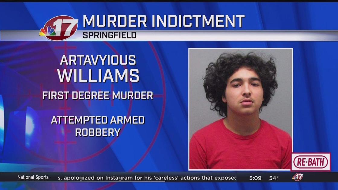 Teen Indicted For Murder And Attempted Robbery In Springfield