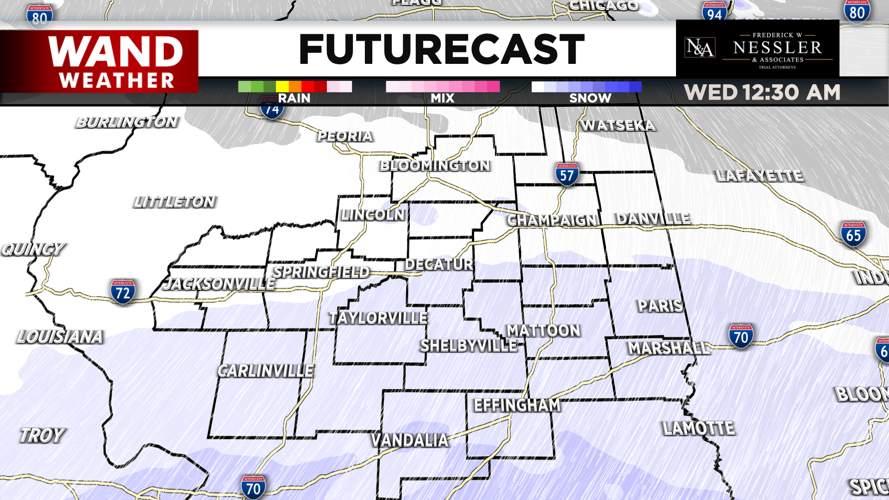 futurecast Wednesday 2-17-25