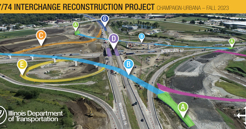 $250-mil IDOT construction project to make Champaign interchange safer ...