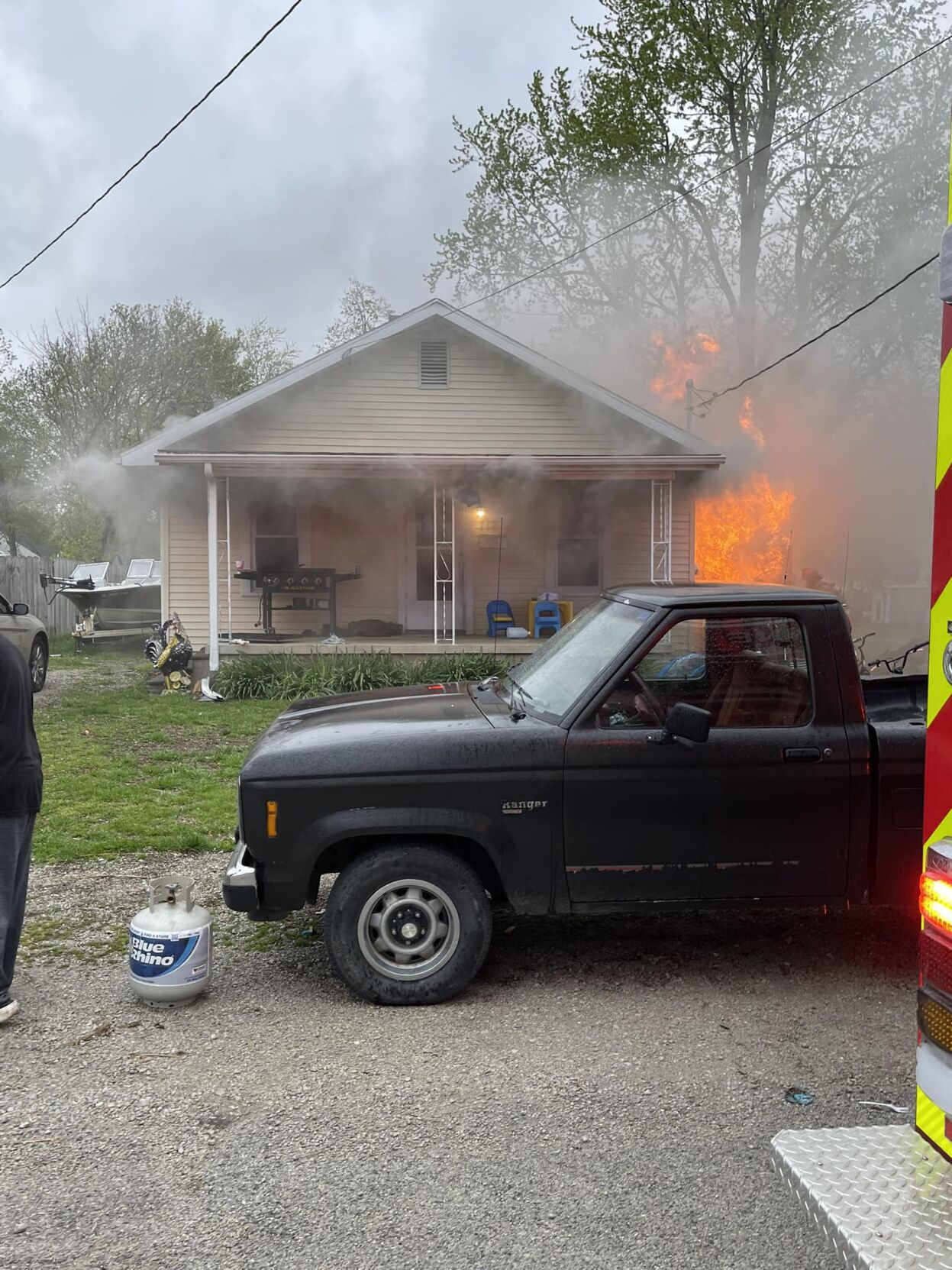 Taylorville house fire