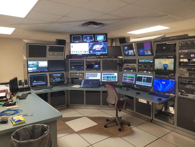 WEIU control room
