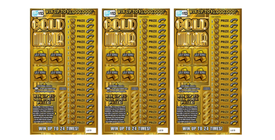 $50 Golden Scratchin' Journey w 25X the Gold + bonus tickets
