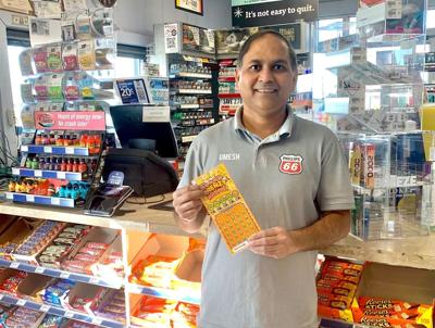 winning lottery ticket