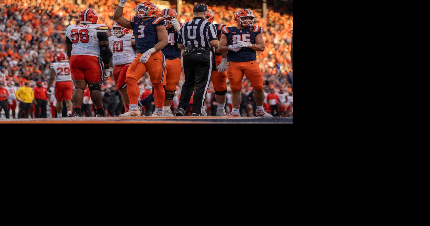 Kickoff time set for Illinois versus Wisconsin