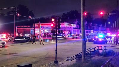 police scene near the winery