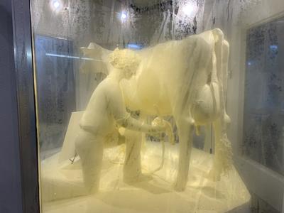 Illinois 2023 butter cow