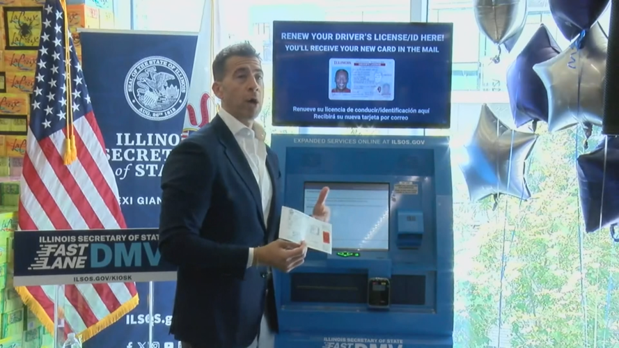DMV kiosk