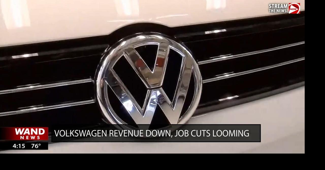Volkswagen revenue down, job cuts looming