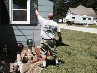 Rain Brings An Army Of Ants