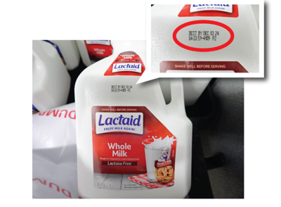 Lactaid recall