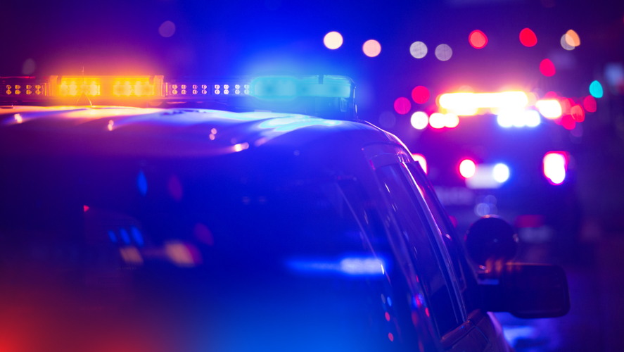 Police Lights - Night (C)