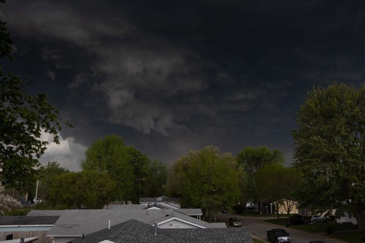 Storm on north end of Springfield 1