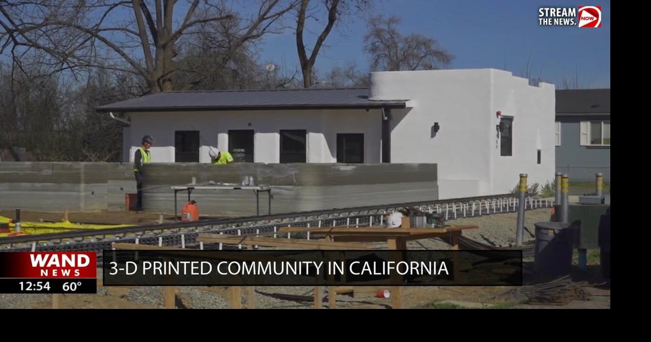 3D printed community in California
