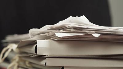 Documents, folders, paperwork, office