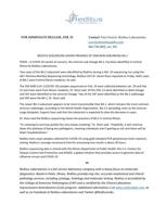 Reditus Laboratories BA.2 press release