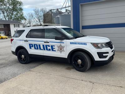 Warrensburg Police Dept. Vehicle