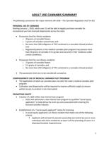 Summary of recreational marijuana law