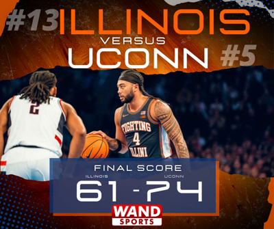 Boswell drops 25 in #13 Illinois loss to #5 UConn