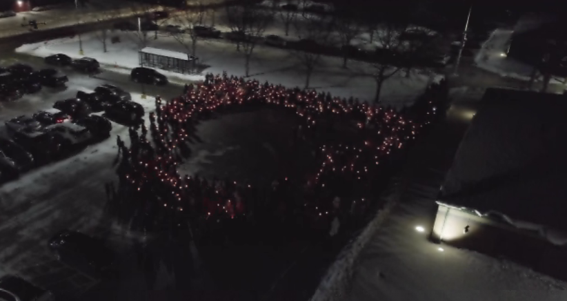 Vigil held for Mt. Zion sledding accident victims