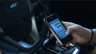 "Distracted Driving has become the new Drunk Driving"; campaign combating distracted driving amongst teens