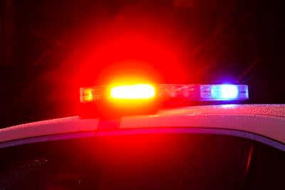 Police Lights Night