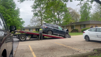 Crash at Odd Fellow-Rebekah Home