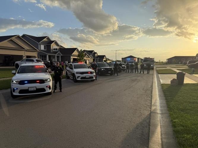 Chatham First Responders and community welcome home crash victim from the hospital