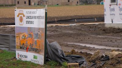 Lincoln Fire Protection District continues work on the new fire station