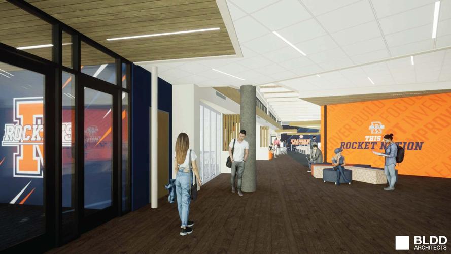 Rendering of Rochester High School