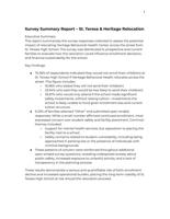 St. Teresa High School Parent Survey