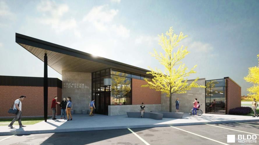 Rendering of Rochester High School