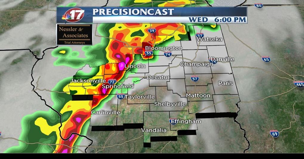 Severe storms expected Wednesday evening, watch issued