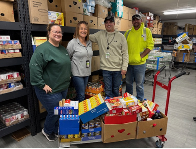 Ameren Illinois food pantry donations