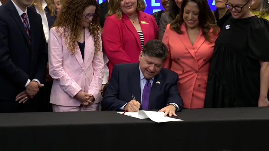 Pritzker bill signing