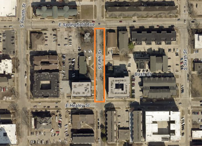 Fifth Street closure in Champaign