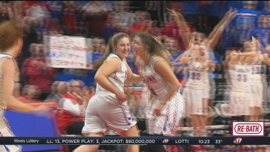 Pleasant Plains Wins First Girls Basketball State Title In School